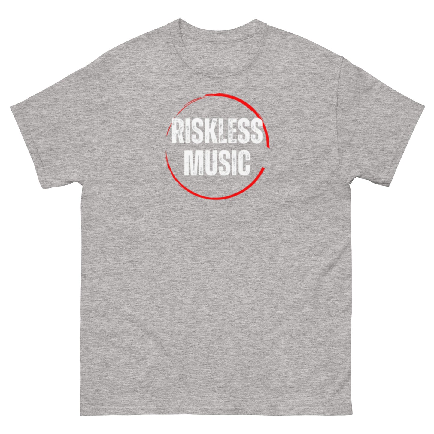 Riskless Music Red Logo Unisex Tee