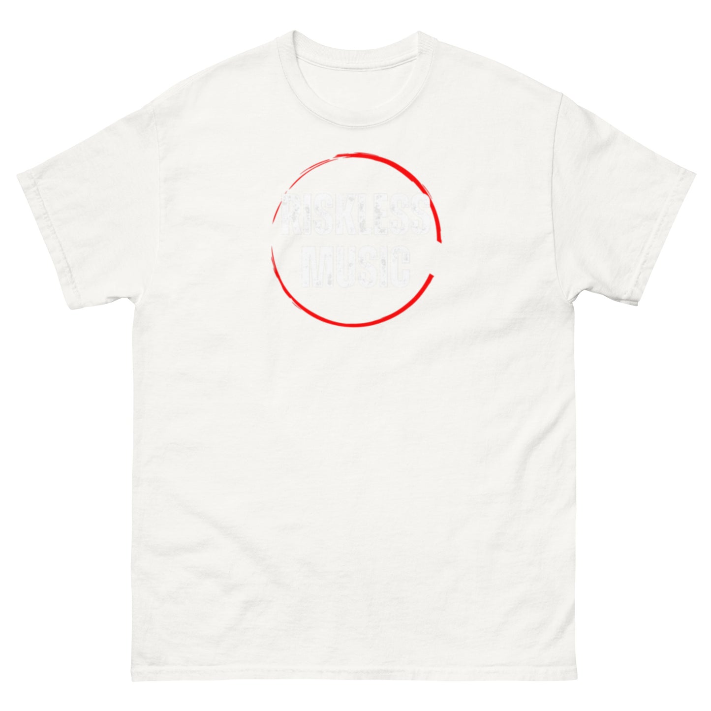 Riskless Music Red Logo Unisex Tee